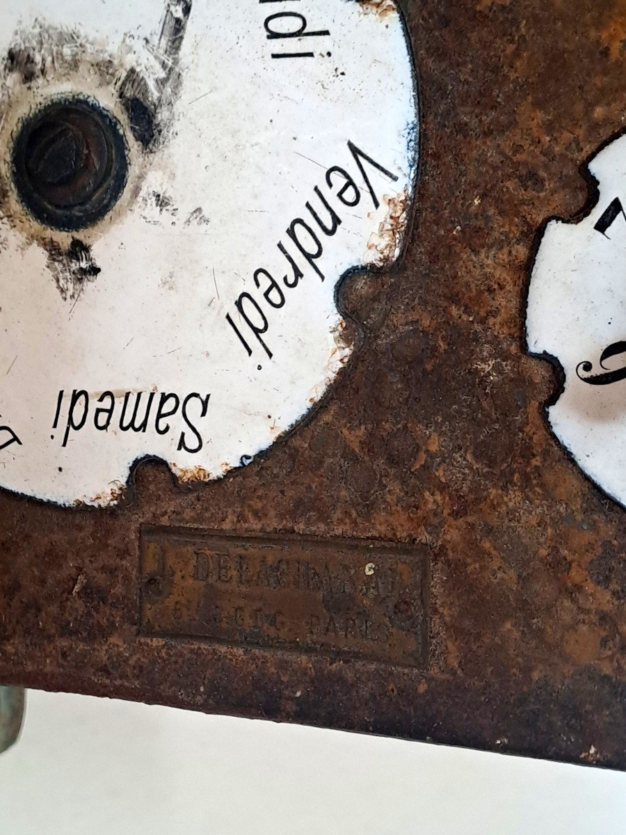 Post Office Mailbox - Cast Iron Delachanal Model - Late 19th Century-photo-4