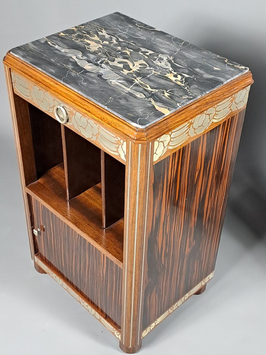 Art Deco Bedroom Furniture Stamped Mercier In Paris-photo-7