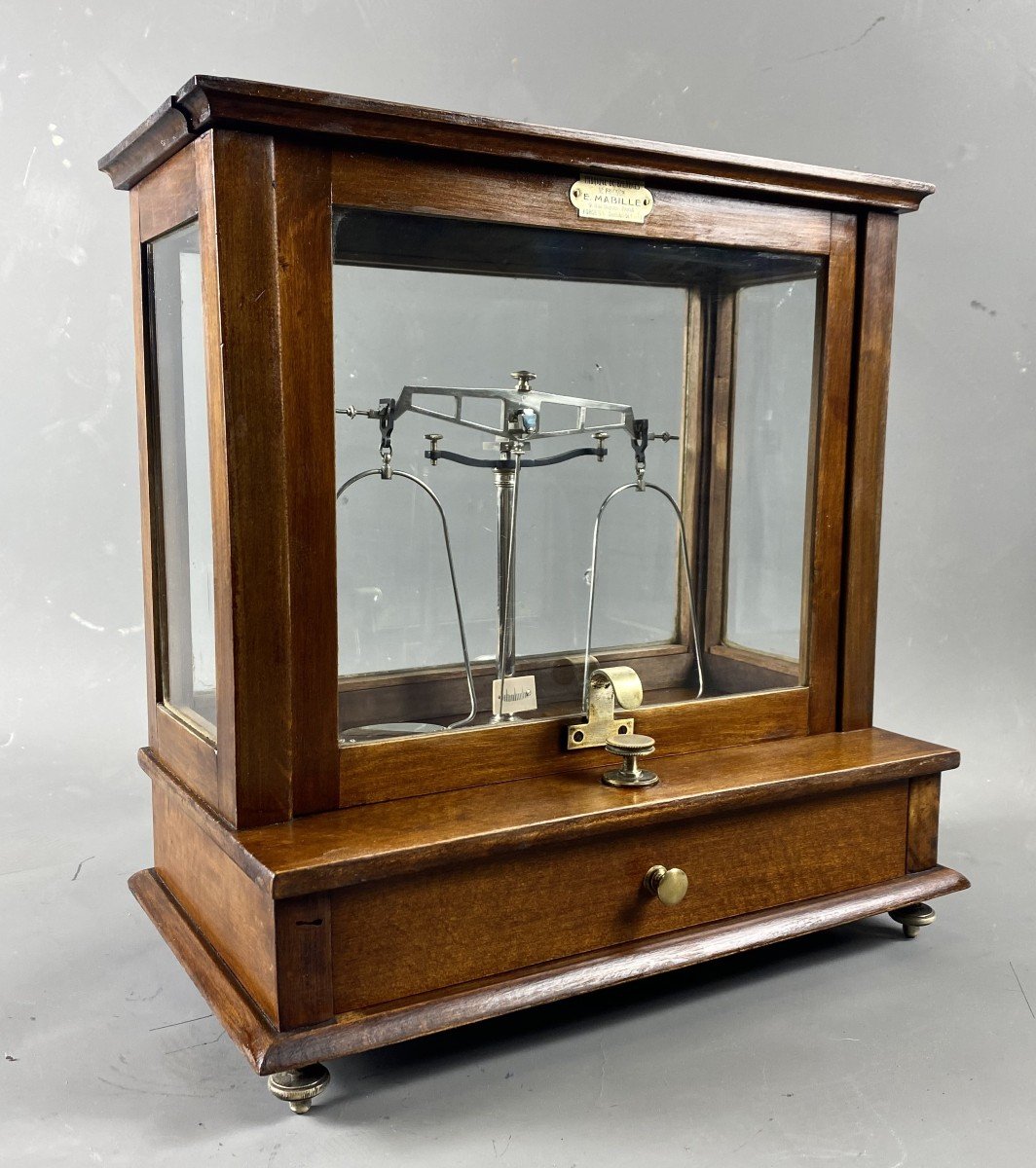 Laboratory Trebuchet Balance By Maison Mabille In Paris.