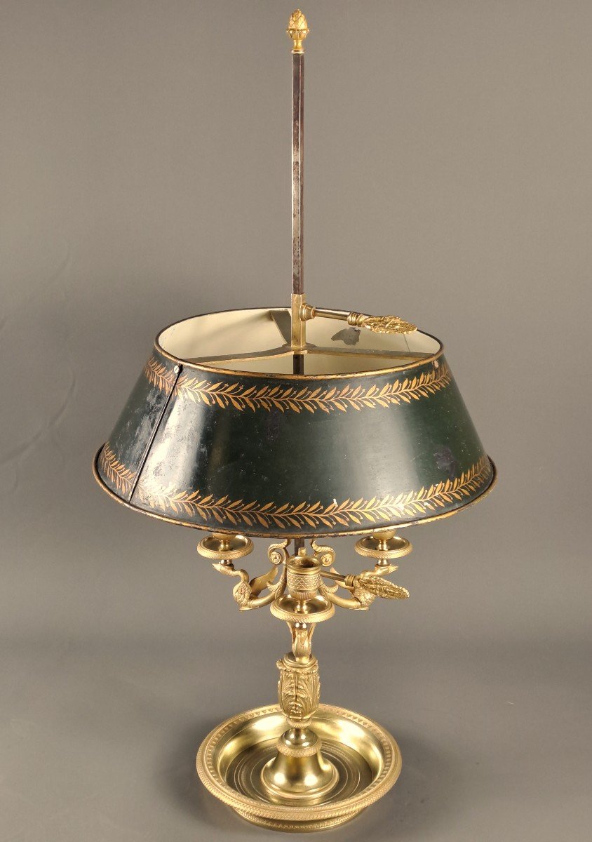 Bouillotte Lamp Empire Period-photo-2