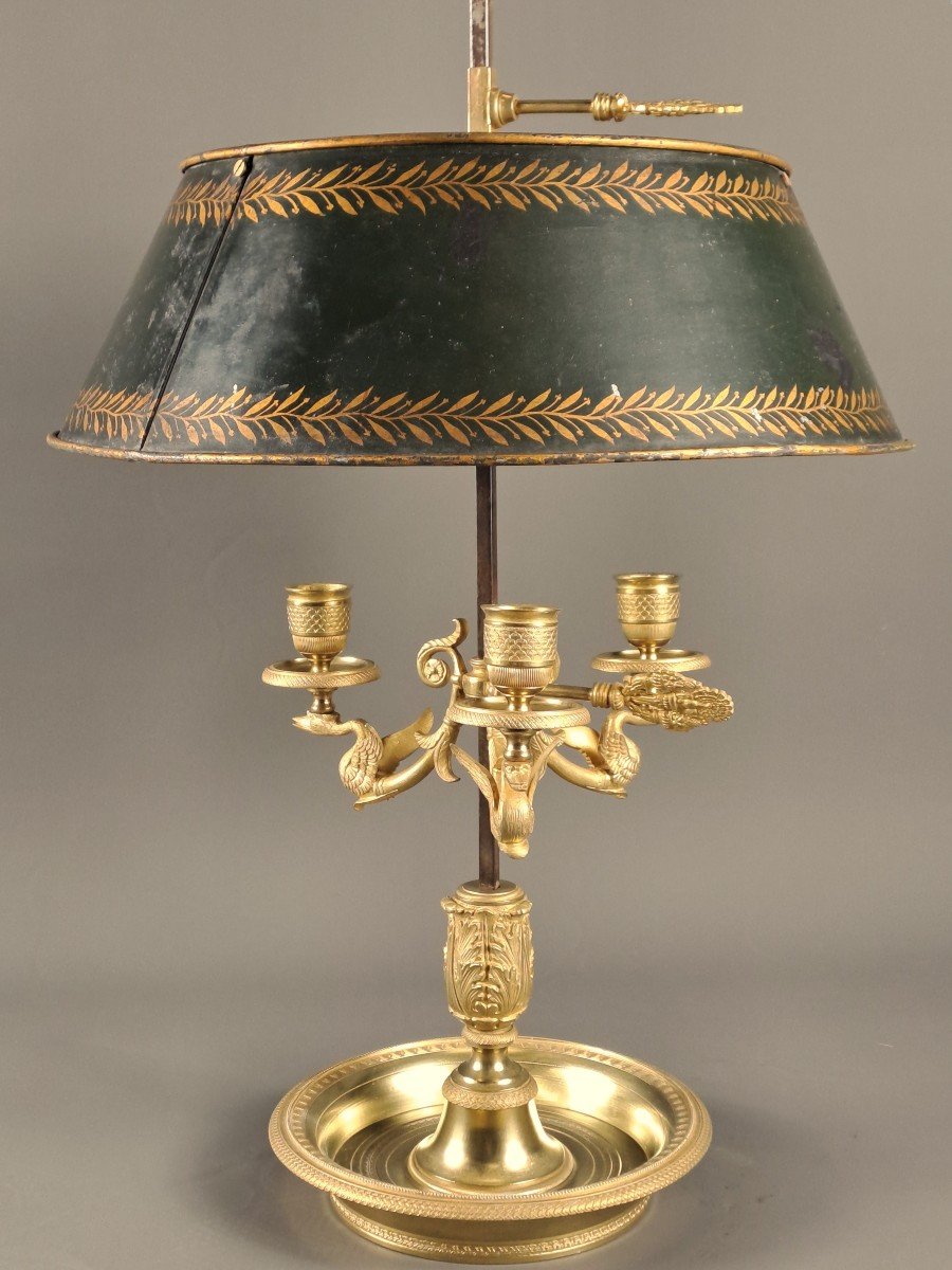 Bouillotte Lamp Empire Period-photo-3