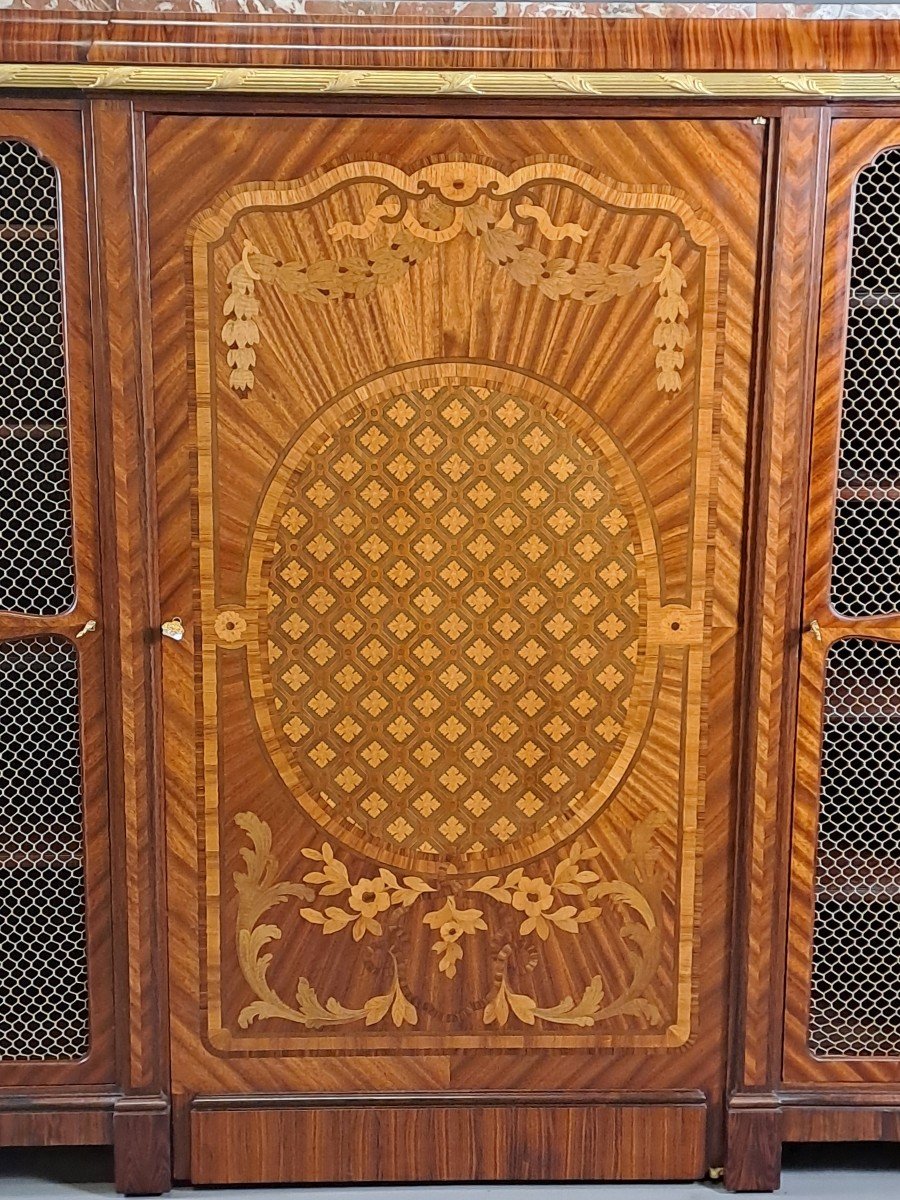 Bibliothèque Napoléon III Estampillée Sormani-photo-1