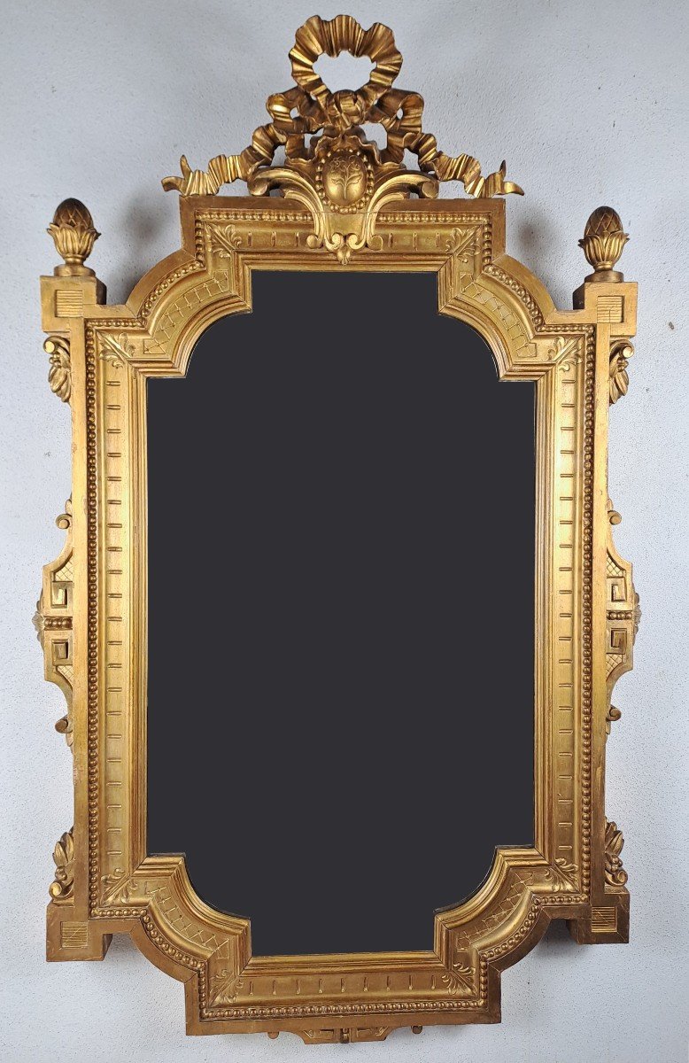Napoleon III Mirror In Gilded Wood