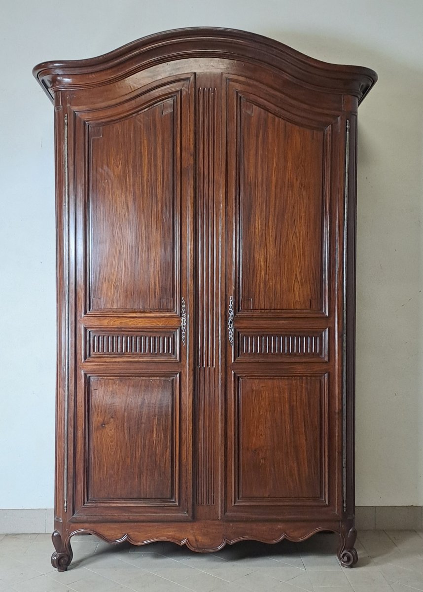 Armoire Bordelaise En Acajou -photo-1