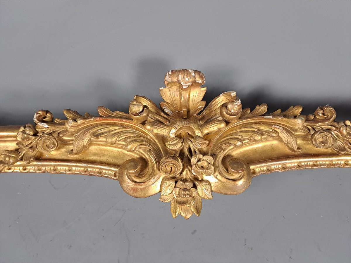 Napoleon III Gilded Wood Valance-photo-3