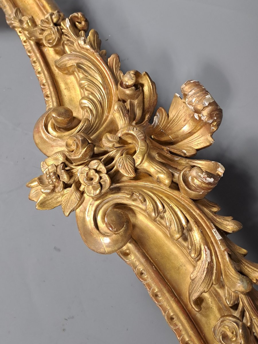 Napoleon III Gilded Wood Valance-photo-2