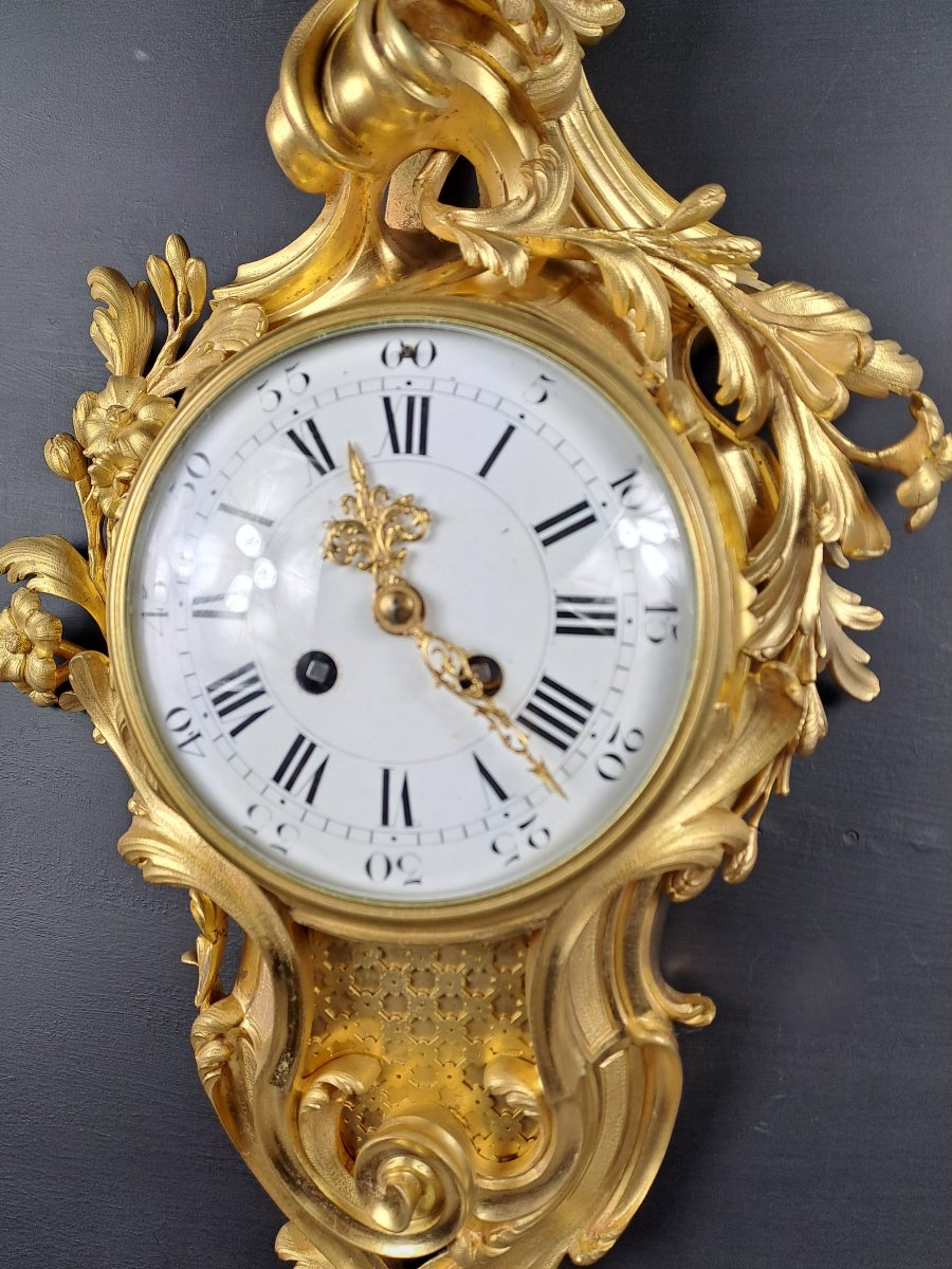 Louis XV Rococo Style Gilt Bronze Wall Light -photo-5