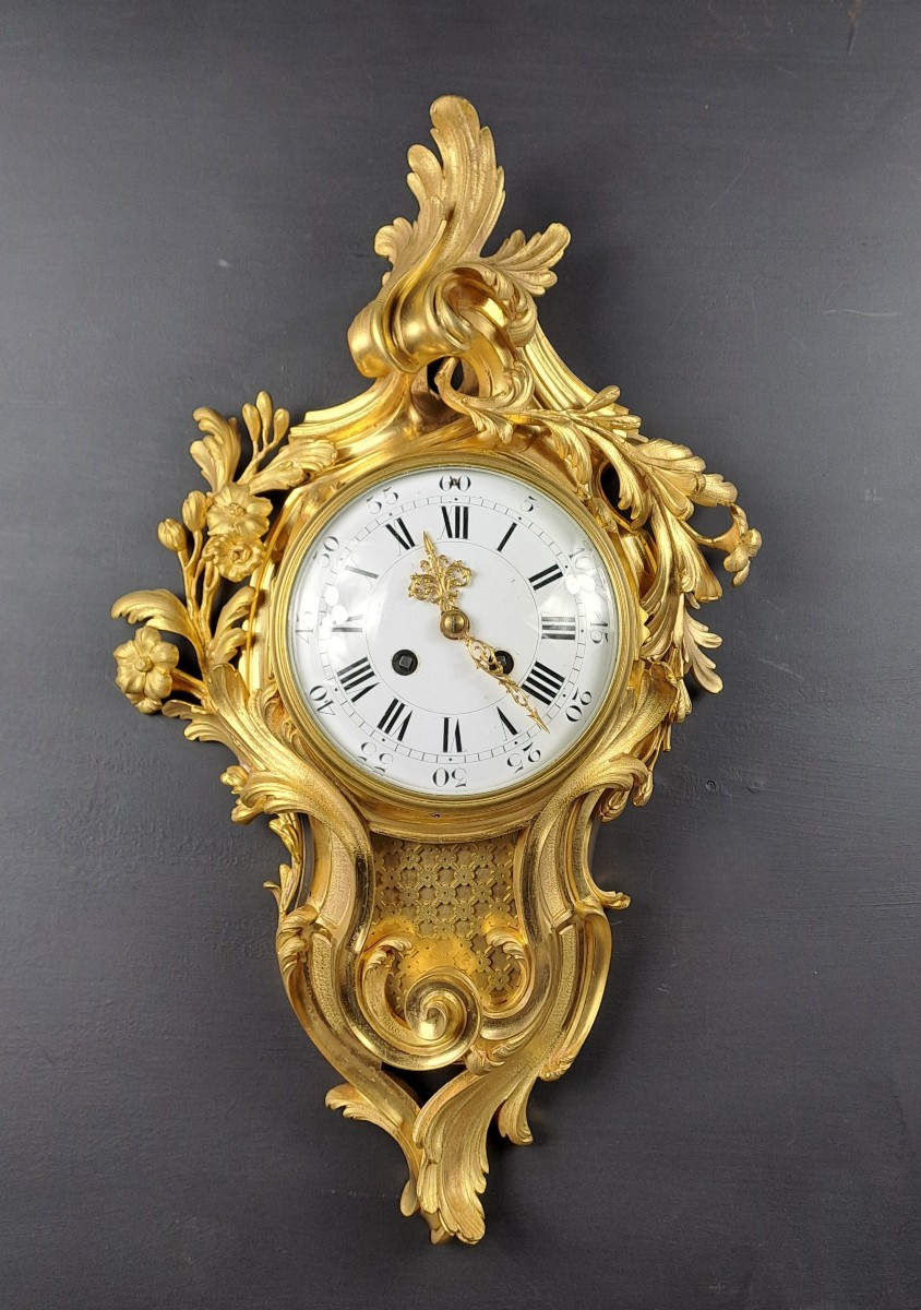 Louis XV Rococo Style Gilt Bronze Wall Light 