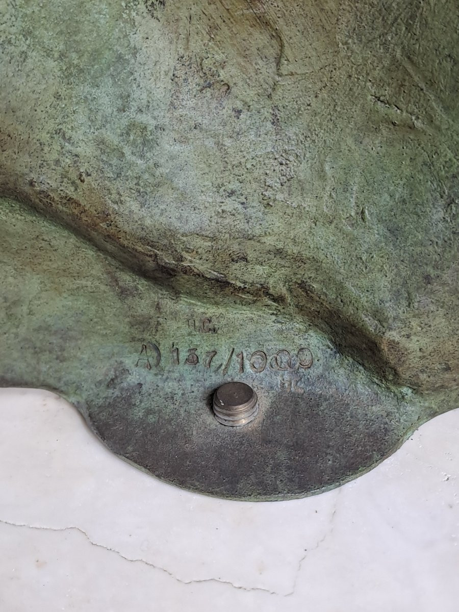 Igor Mitoraj (1944-2014) - Perseus - Bronze With Green Patina-photo-6