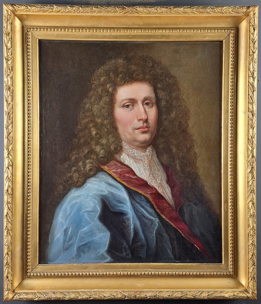 Oil On Canvas - Portrait Of A Man Of Quality - 17th Century