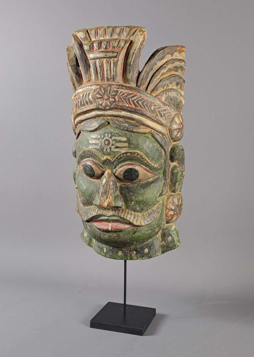 Inde – Grand masque hindouiste du XIXème siècle