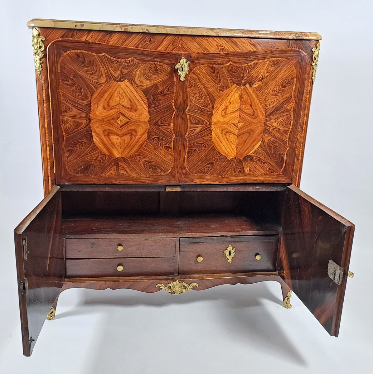Large Louis XV Secretary-photo-6