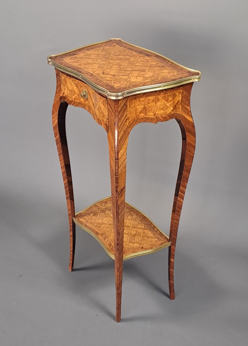 Louis XV-style Coffee Table That Doubles As A Writing Desk—18th Century -photo-2