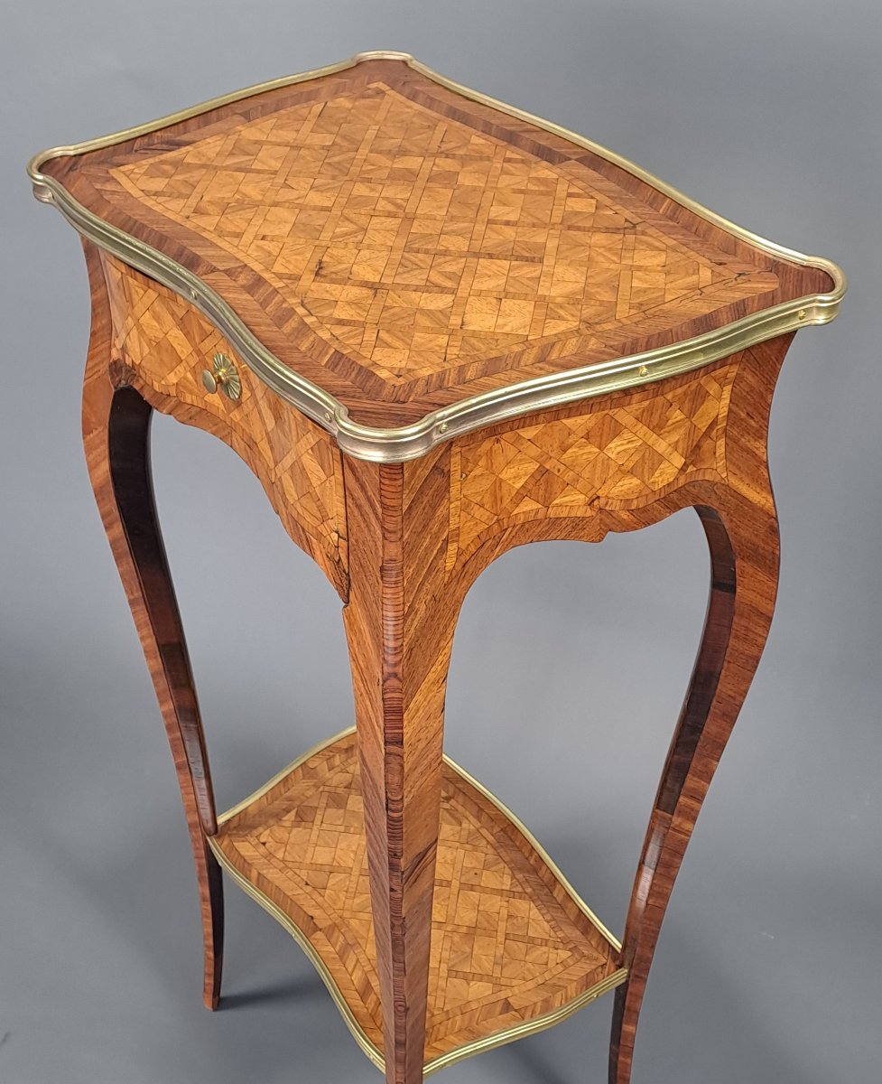 Louis XV-style Coffee Table That Doubles As A Writing Desk—18th Century -photo-3