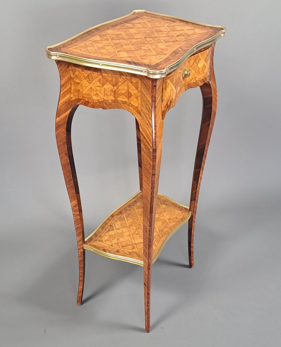 Louis XV-style Coffee Table That Doubles As A Writing Desk—18th Century -photo-2