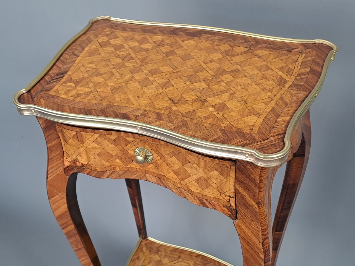 Louis XV-style Coffee Table That Doubles As A Writing Desk—18th Century -photo-7