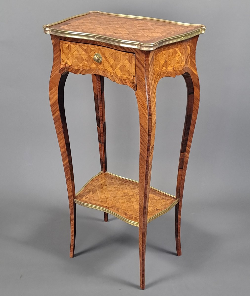 Louis XV-style Coffee Table That Doubles As A Writing Desk—18th Century 