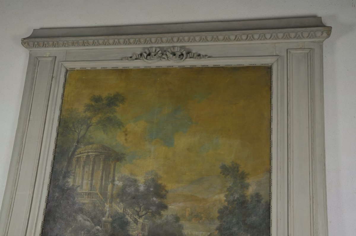 Very Large Trumeau From A  Louis XVI Chateau -photo-2