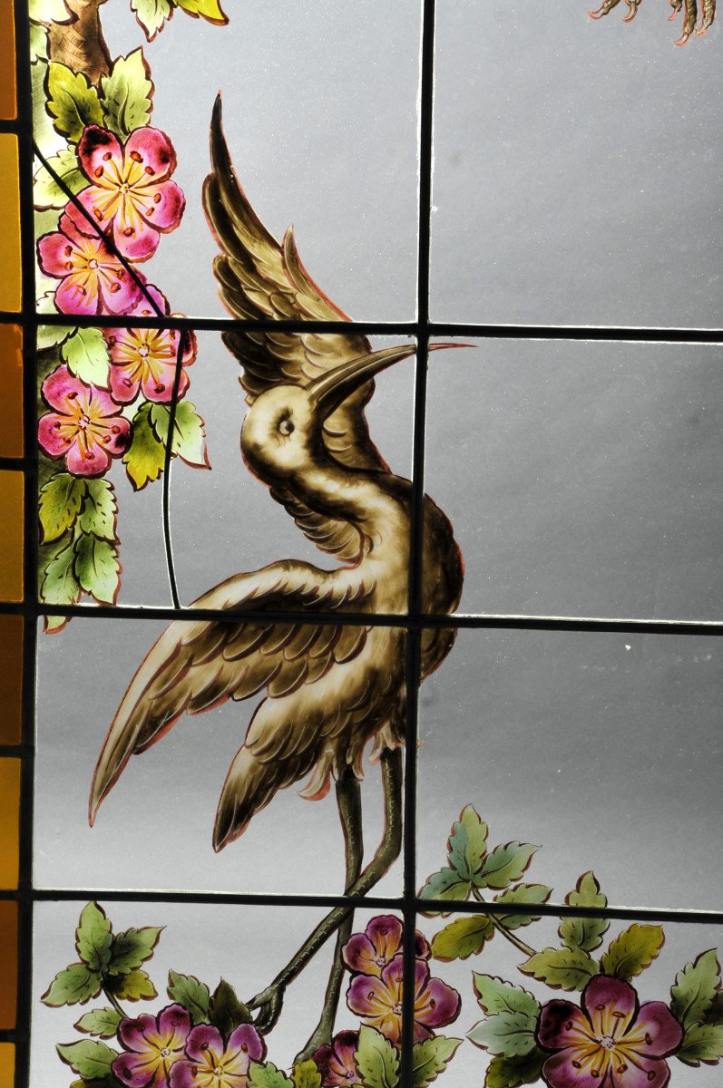 Art Nouveau Stained Glass-photo-3