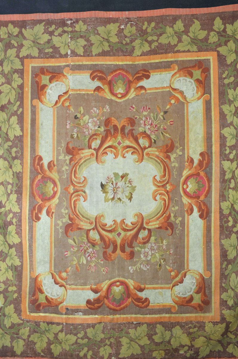 Tapis  Aubusson époque Louis Philippe-photo-2