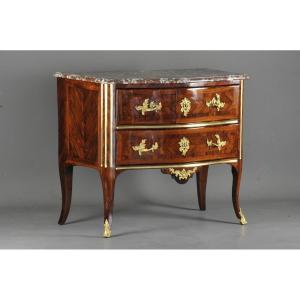 Louis XV Commode Stamped Louis Delaitre, Crowned C Bronzes