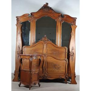 Louis XV Rocaille Style Bedroom Furniture