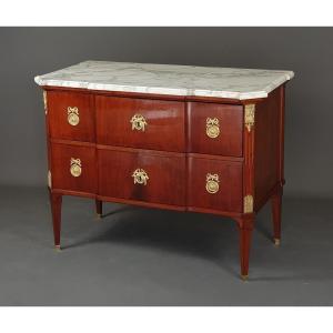 Louis XVI Commode In Mahogany