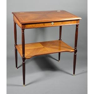 Large Notary Writing Desk Louis XVI Style