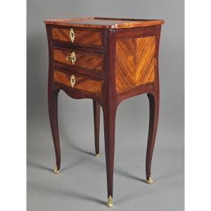 Louis XV Living Room Table In Rosewood And Amaranth