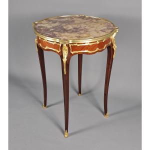 Guéridon de style Louis XV 
