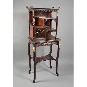 Gabriel Viardot (attribuée à) - Vitrine orientaliste