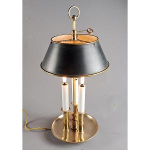 Lampe bouillotte de style empire du XIXème siècle