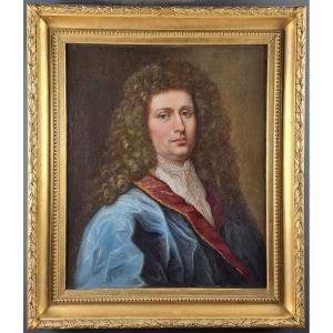Oil On Canvas - Portrait Of A Man Of Quality - 17th Century