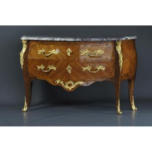 Important Louis XV Commode Stamped Rinck