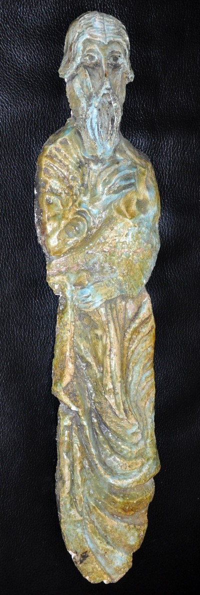 Sculpture en terre cuite figurant une divinité anonyme circa 1950