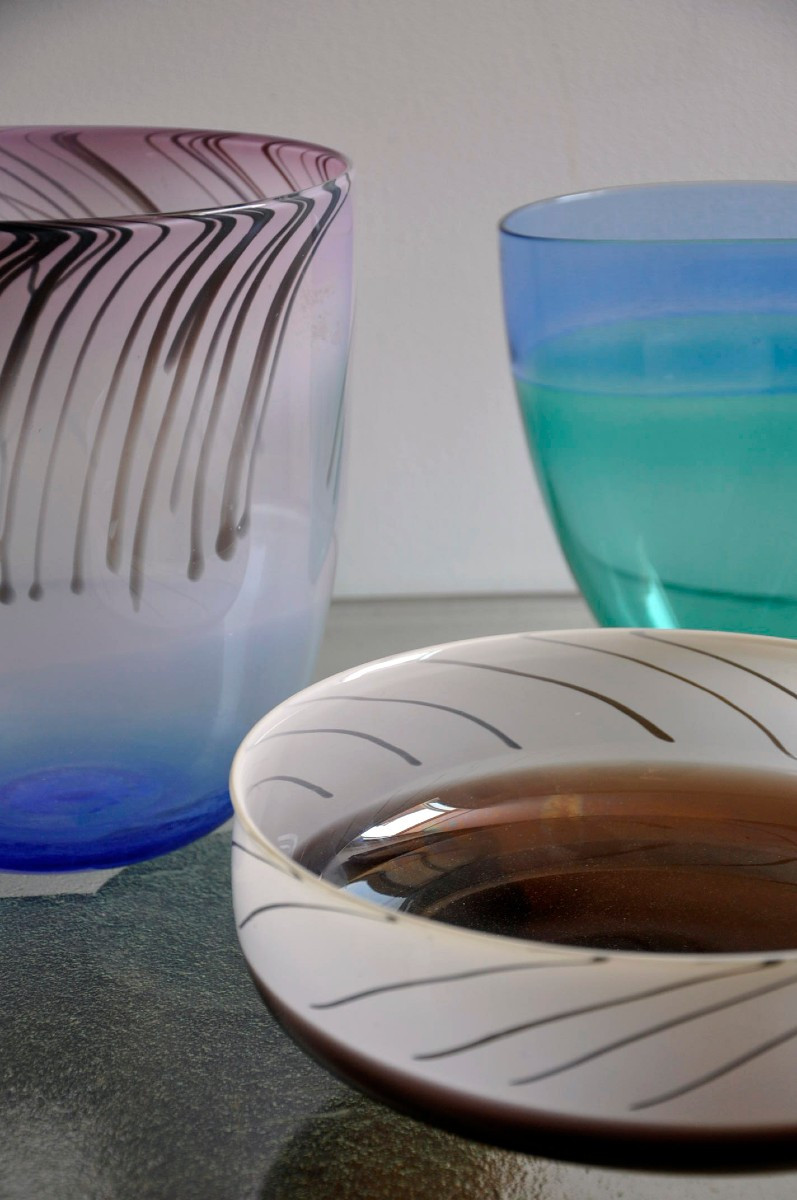 Set Of Vases Signed Nicolas Morin -photo-1