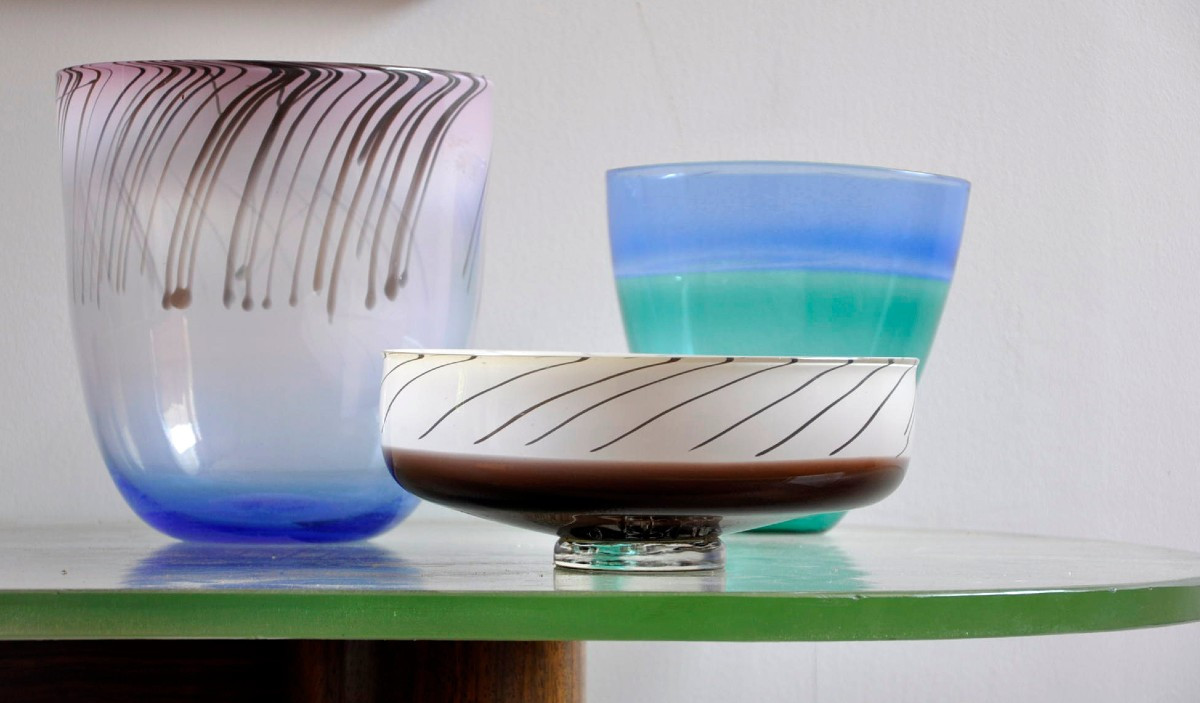 Set Of Vases Signed Nicolas Morin 