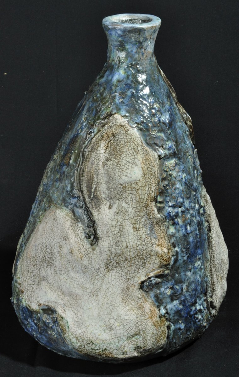 André Auclair vase en céramique XXe siècle-photo-3