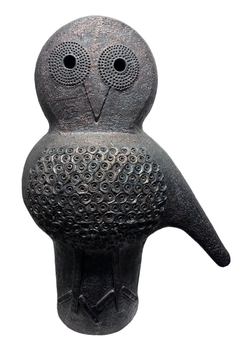 Dominique Pouchain Double-sided Ceramic Owl -photo-2