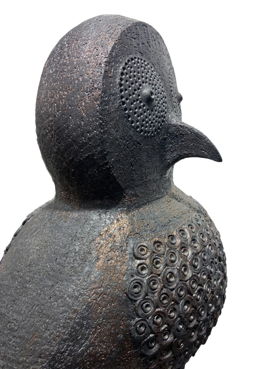 Dominique Pouchain Double-sided Ceramic Owl -photo-1