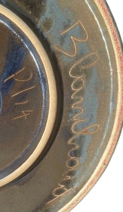 Alain Blanchard – Large Glazed Stoneware Bowl, Circa 1970-photo-2