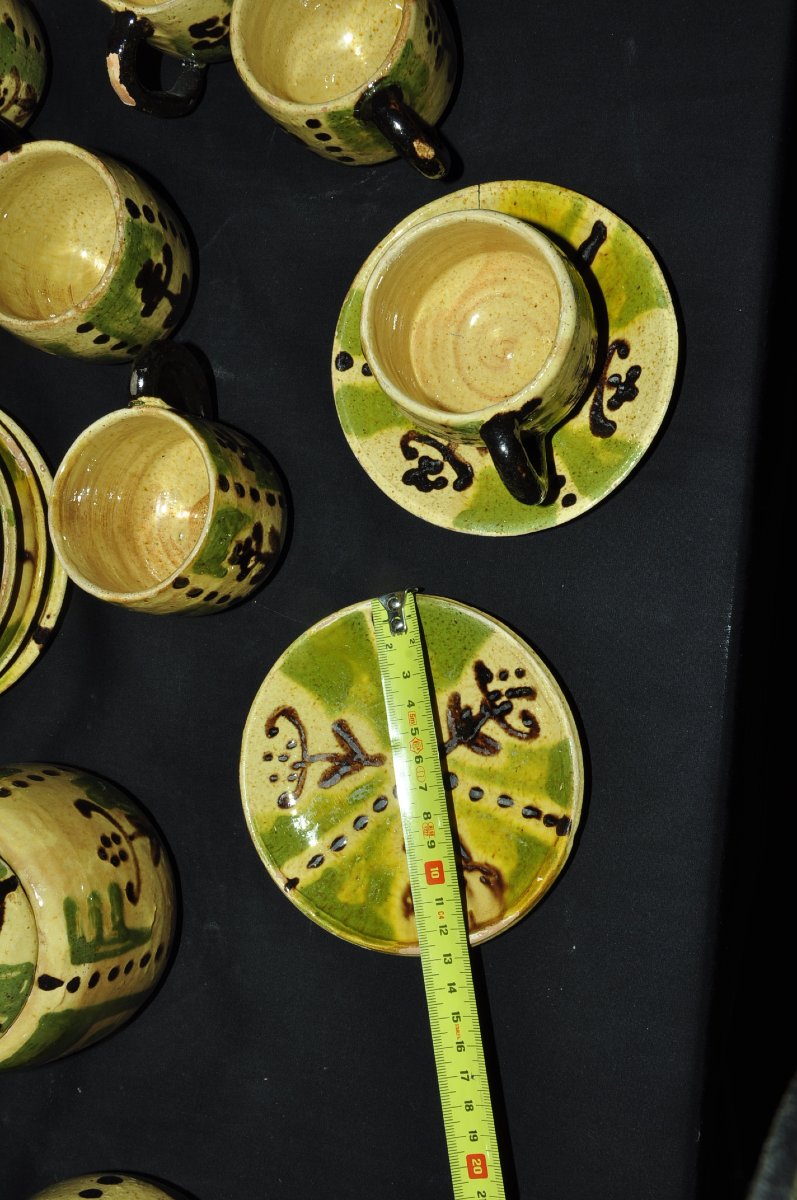 Ann Dangar: Decorated Coffee Set, Glazed Earthenware -photo-2