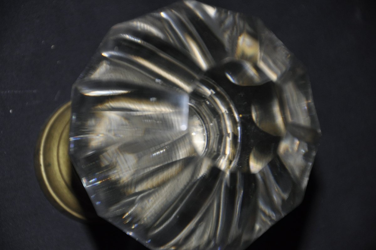 Crystal Ball At The End Of A Staircase Railing -photo-2