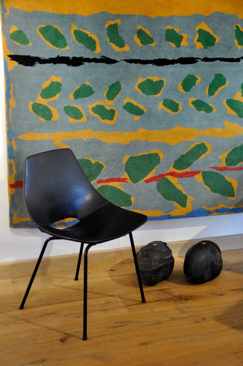 6 chaises tonneaux  Pierre Guariche -photo-1