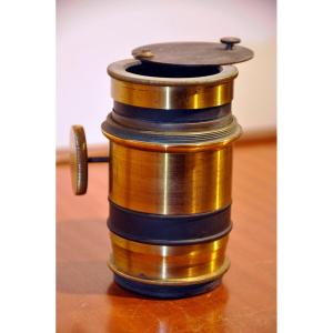 Charles Chevalier Brass Photographic Lens Circa 1845