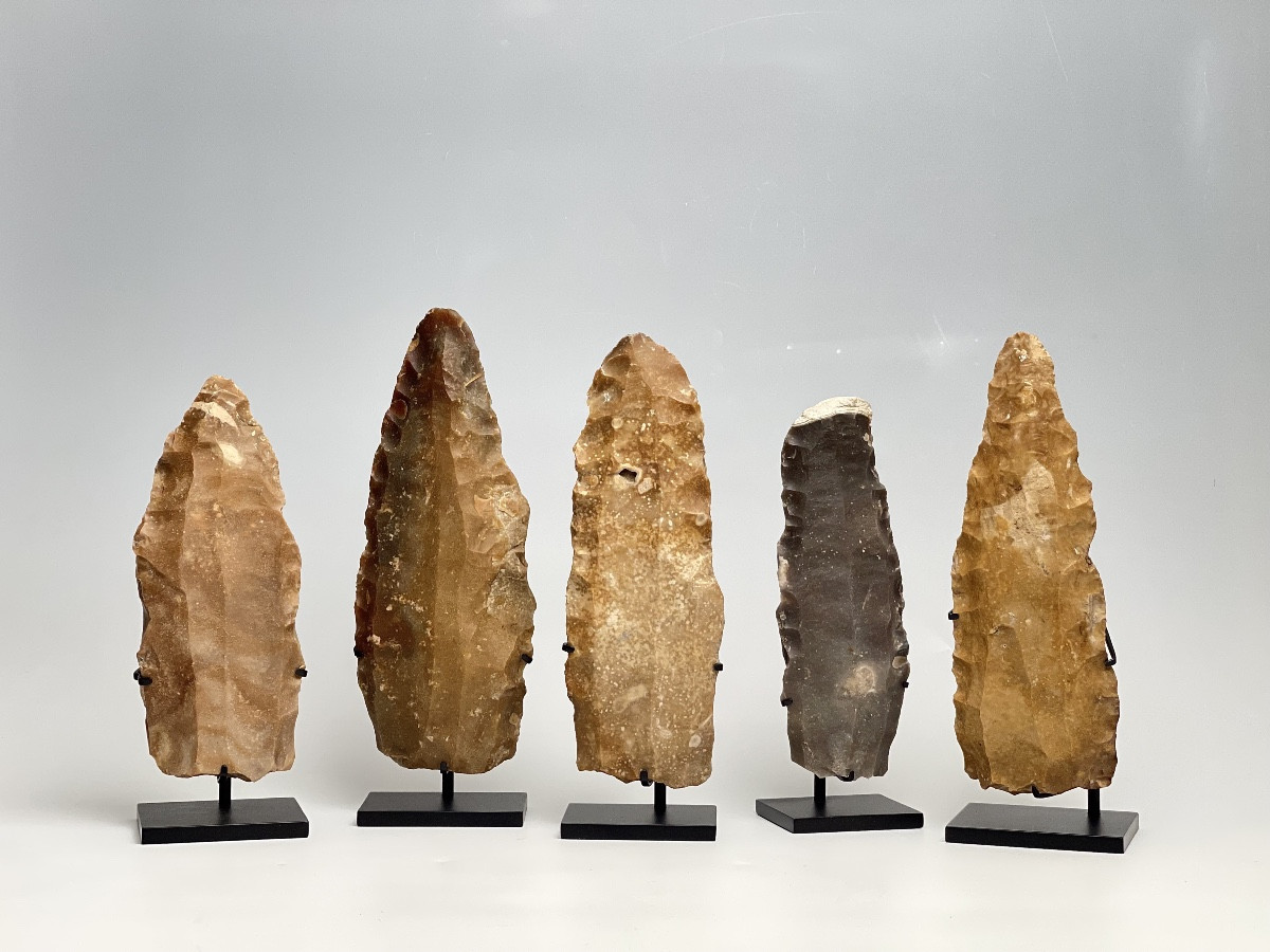 Silex.  Préhistoire. 