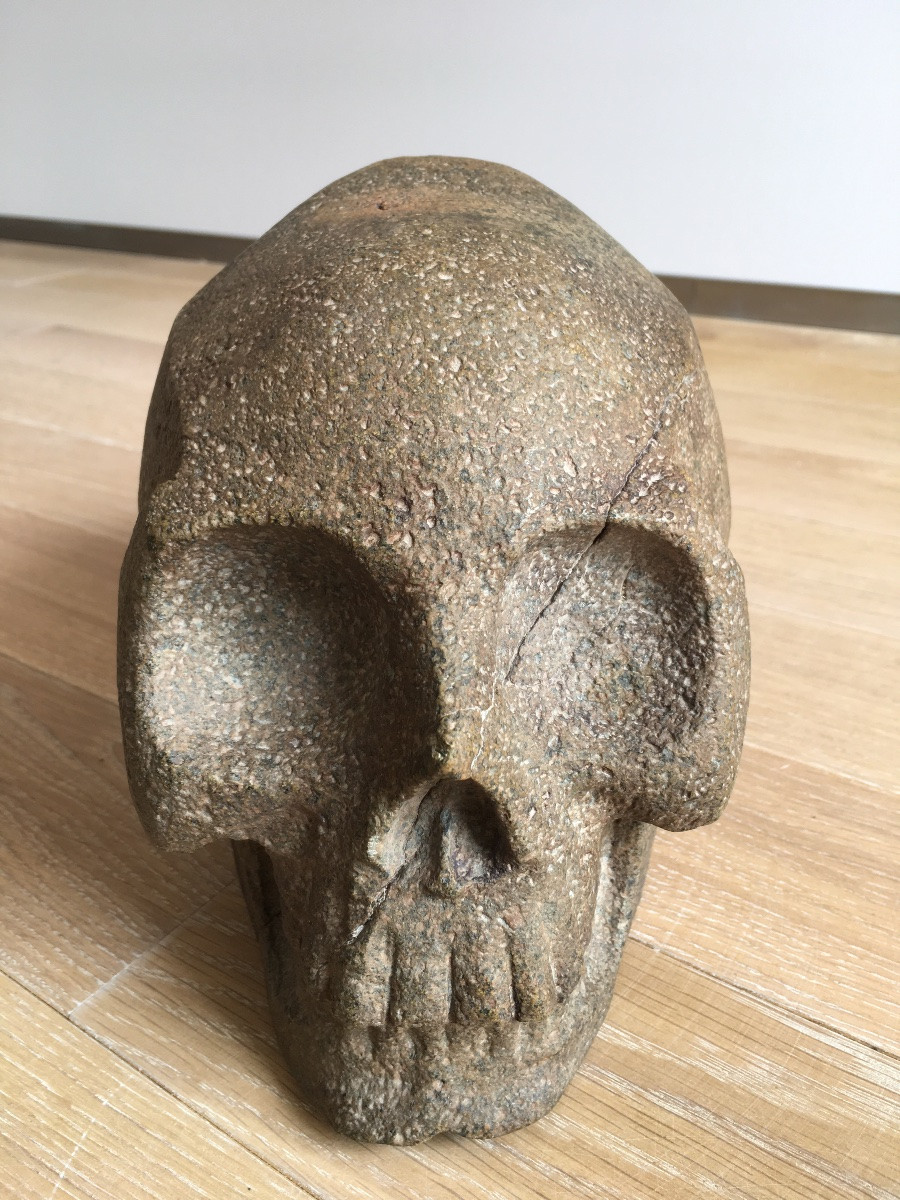 Stone Skull 16/17 Th.   Europe.   -photo-2