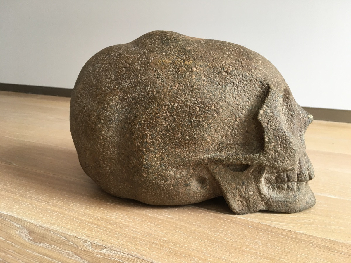 Stone Skull 16/17 Th.   Europe.   -photo-3