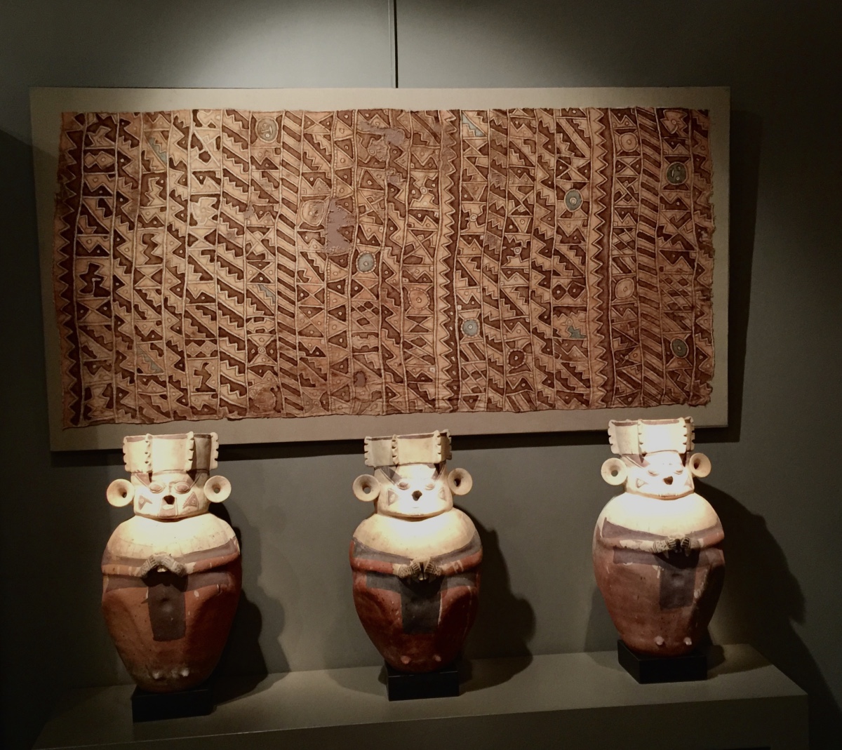 Textil Chancay.  Prehispanic .  