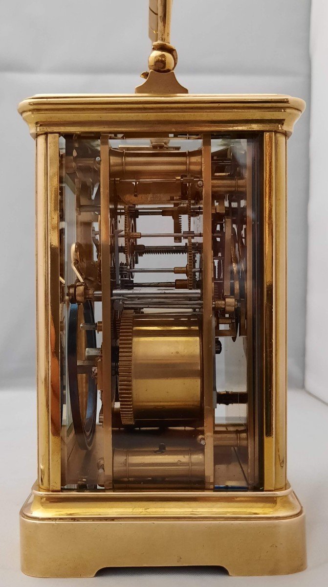 Carriage Clock , Travel Clock To Strike Hours And Repetition 5 '-photo-4